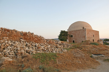 Fototapeta premium Rethymno fortress in Crete