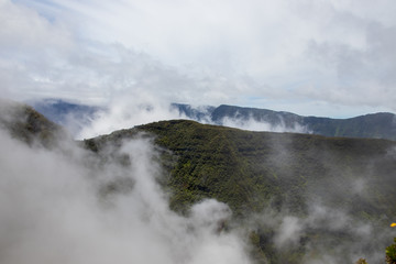 Mountain in La réunion, near of the place 