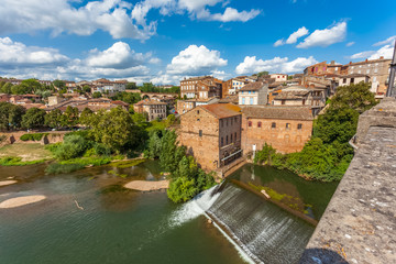 Fototapeta premium Gaillac sur le Tarn , France