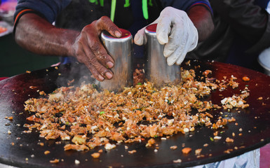 chef preparing food in the kitchen