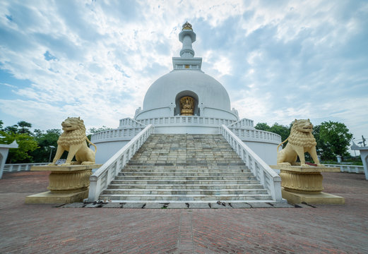 Viswa Santi Stupa , Rajgir, Bihar