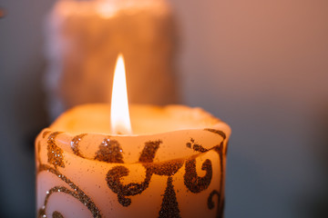 burning candle