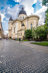 Lviv, Ukraine - June, 2019. Lviv city view on historical city center, Ukraine