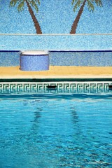 Obraz premium swimming pool