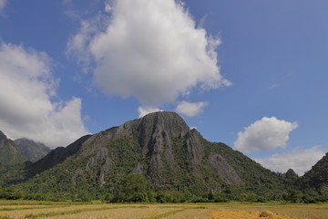 Laos,VangViengの大自然