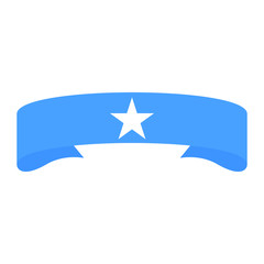 Somalia  flag. Simple vector. National flag of Macedonia 