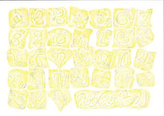 カレンダー2020年３月（うぐいす色）