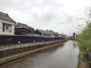 Fototapeta premium 巴波川（栃木県栃木市）