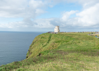 Fototapeta na wymiar moher of cliffs ireland view