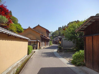Fototapeta premium 石見（大森）銀山の町並み（島根県大田市）