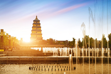 Xi'an Wild Goose Pagoda © gui yong nian