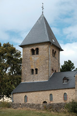 Fototapeta na wymiar Romanesque Church Tower