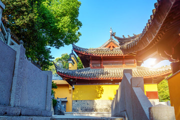 Fototapeta premium Red ancient temple