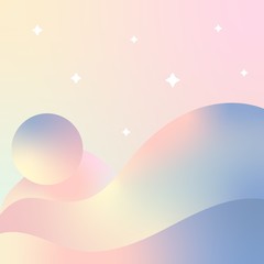 vector abstract background, soft pastel background
