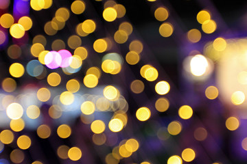 Colorful blurred light for background. Art wallpaper and Bokeh concept 