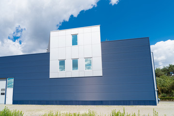 modern industrial building