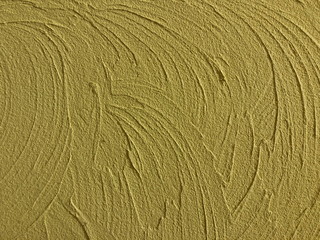 Decorative yellow cement wall background
