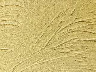 Decorative yellow cement wall background