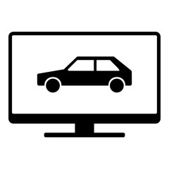 Auto und Monitor