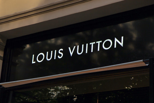 Louis Vuitton signboard