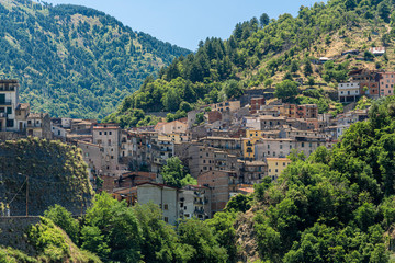 Longobucco, village in the Sila natural park, Calabria