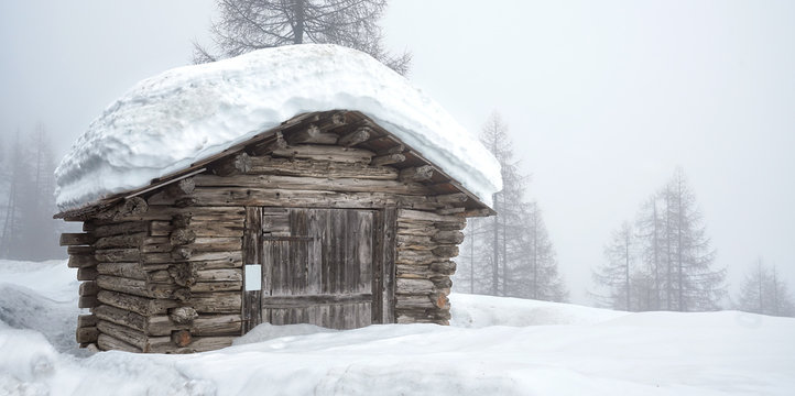 Winter in den Bergen