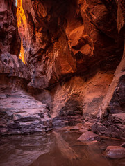 Khazali canyon at Wadi Rum desert in Jordan