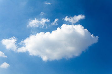 beautiful blue sky and white clouds background and wallpaper design ideas