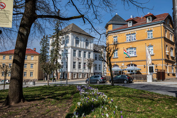 Streets of Sonneberg town