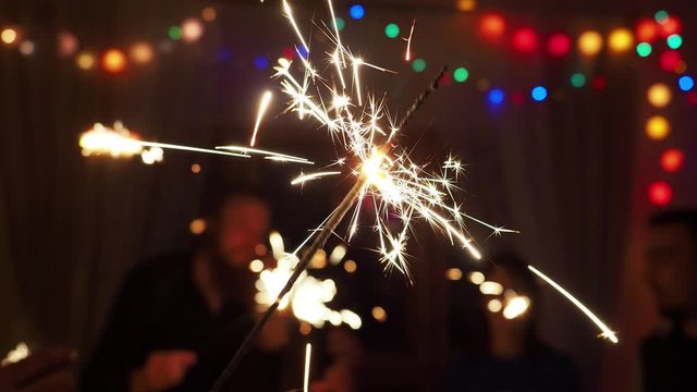 New Year's Eve Sparklers