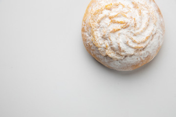 delicious dessert of sweet coconut cake