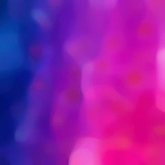 blurred bokeh iridescent square format background graphic with medium violet red, midnight blue and indigo colors space for text or image
