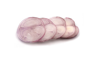 Shallot  isolated on white background