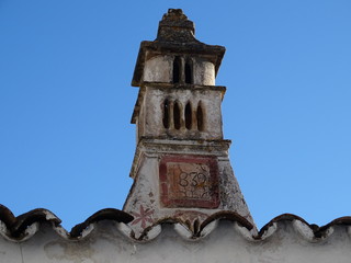 Old chimney in the Algarve