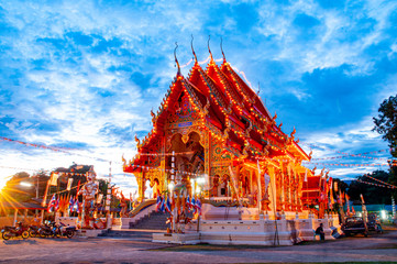 Naklejka premium thai temple