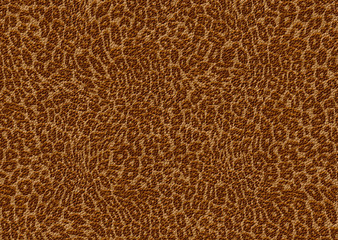 leopard skin pattern with leather texture