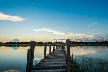 Fototapeta premium Wood bridge