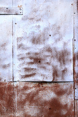 the old invoice of a fence from slate