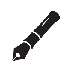 Fountain Pen Icon Vector EPS 10