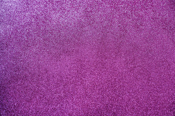 Banner glitter greeting card for Valentine's Day and world women's day. Defocused.