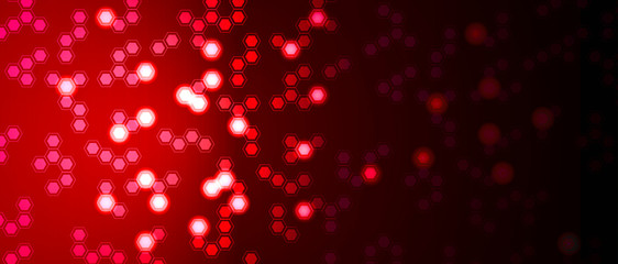 Abstract hexagon background