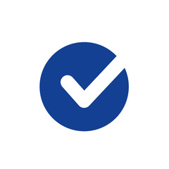 Vector Tick Icon. Correct symbol illustration. Checkmark icon. Stock vector illustration isolated on white background.