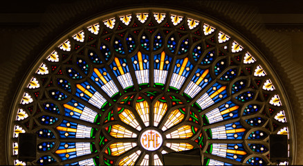 stained glass window