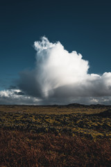 Unique Cloud Formation in Iceland 