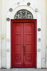 Door of an old building.