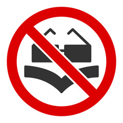 Not read books vector icon. Flat Not read books symbol is isolated on a white background.