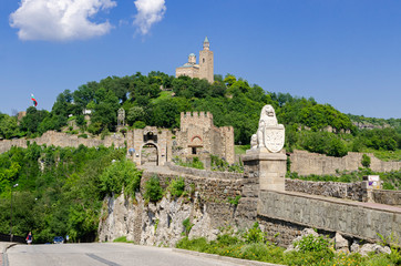 Fototapeta na wymiar Tsarevets Fortress in Veliko Tarnovo, Bulgaria