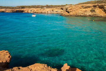 view of the sea in Island Ibiza