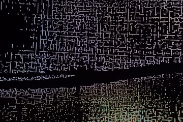 Background texture bright dots on dark. points on canvas.