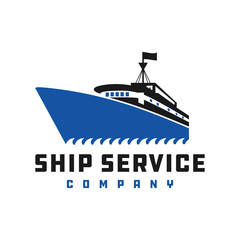 ship logo design
